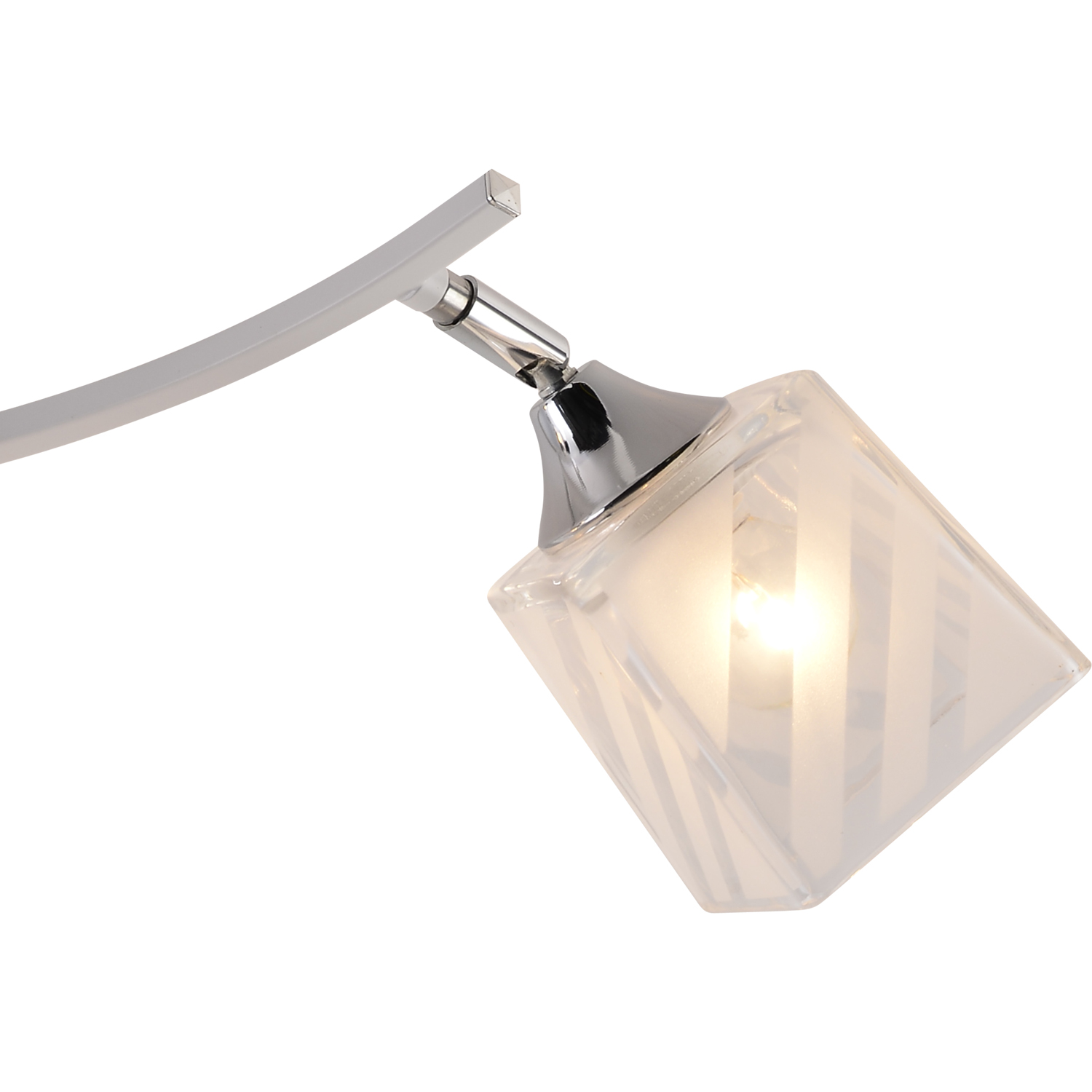 Люстры светодиодные 01593-0.3-03 WH+CR светильник потолочный