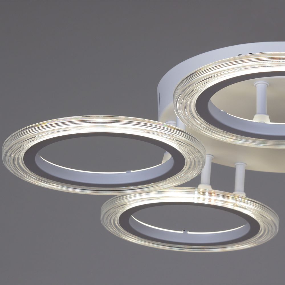 Люстры светодиодные 09812-3.3-05A WH светильник потолочный