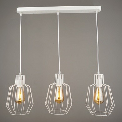 Люстры-подвесы Подвес 3981/3HT WT белый 3х40W