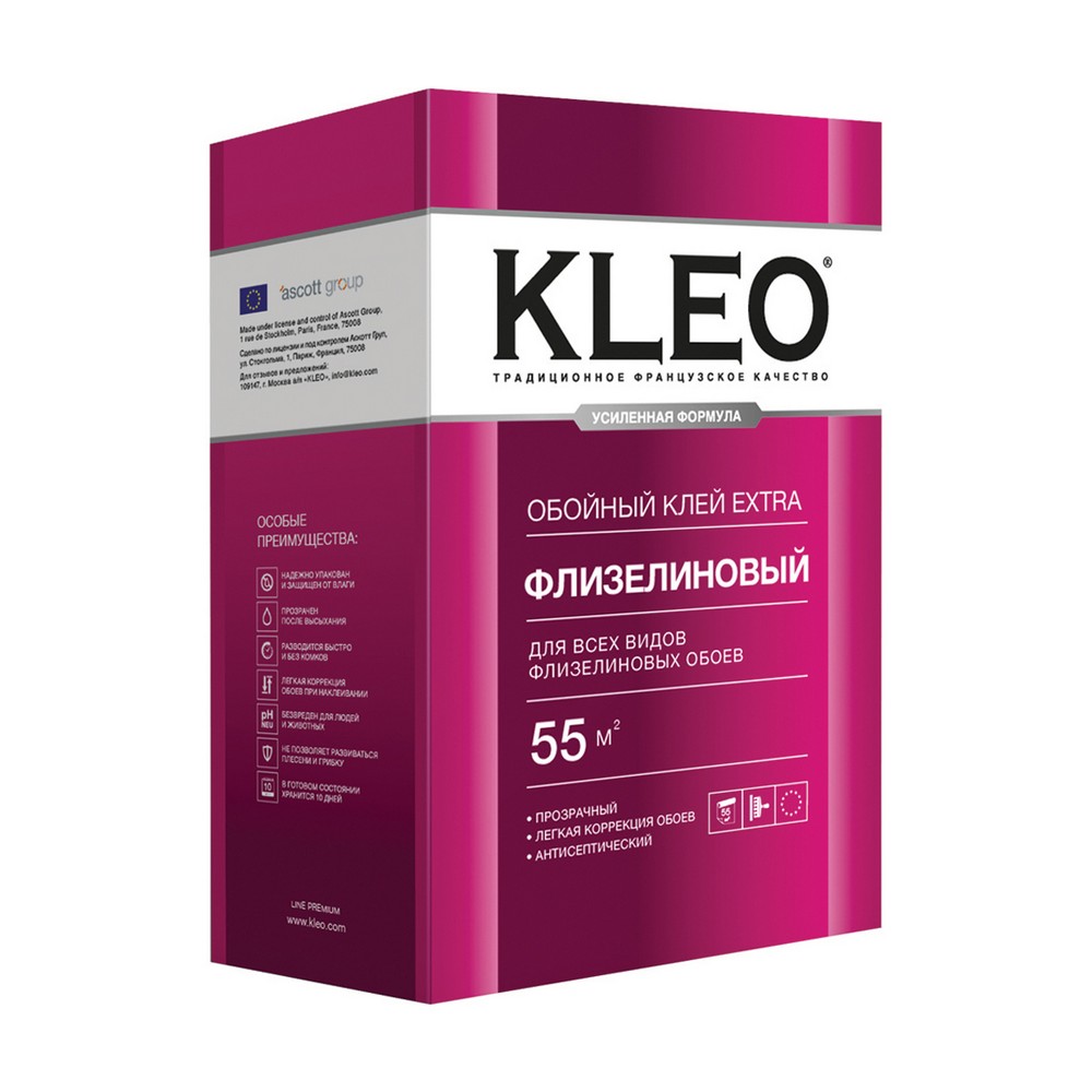 Клей KLEO EXTRA 55 флизелин 380г