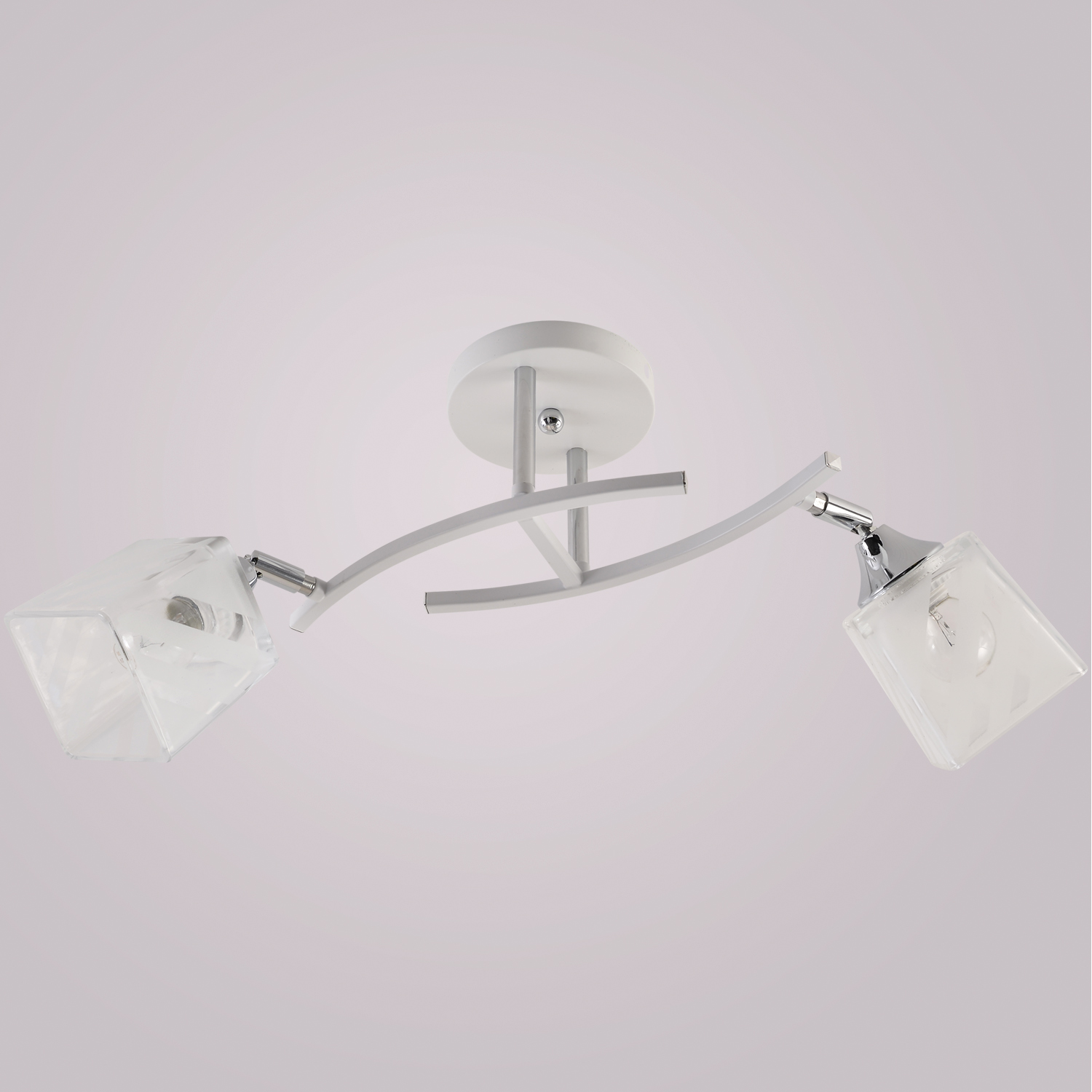 Люстры светодиодные 01593-0.3-02 WH+CR светильник потолочный