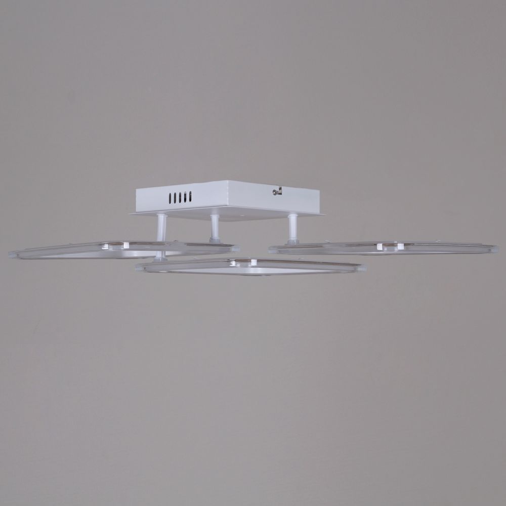 Люстры светодиодные 09826-3.3-03 WH светильник потолочный