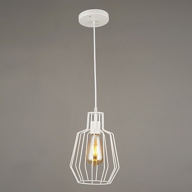 Люстры-подвесы Подвес 3981/1HQ WT белый 1х40W
