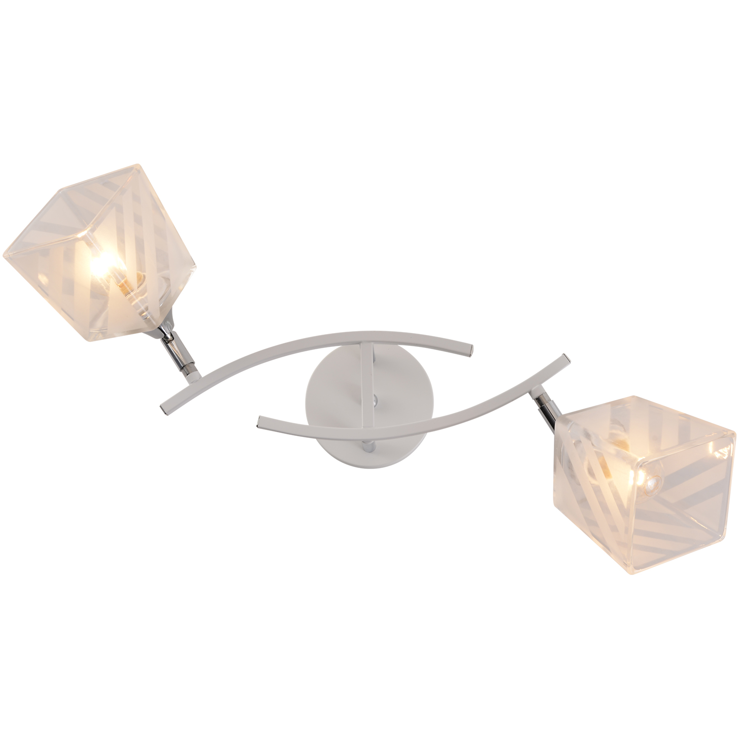 Люстры светодиодные 01593-0.3-02 WH+CR светильник потолочный