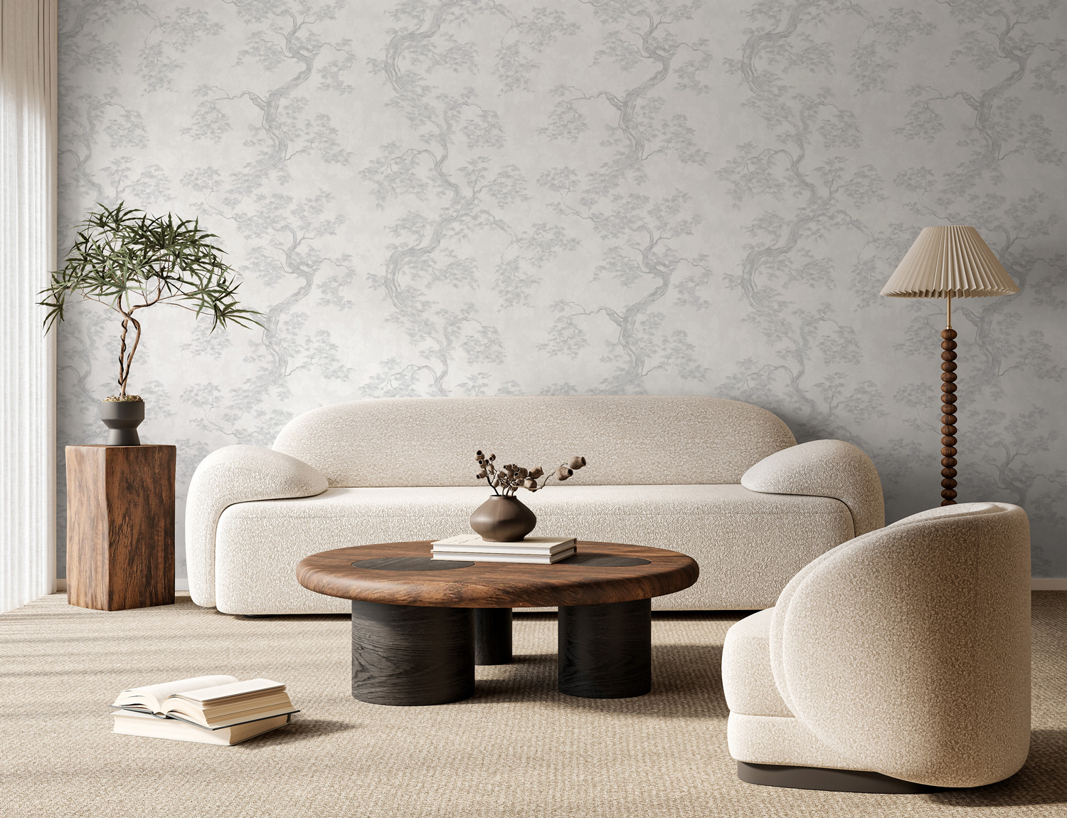 Обои Обои WallSecret Comfort 9156-21 BONSAI/БОНСАЙ