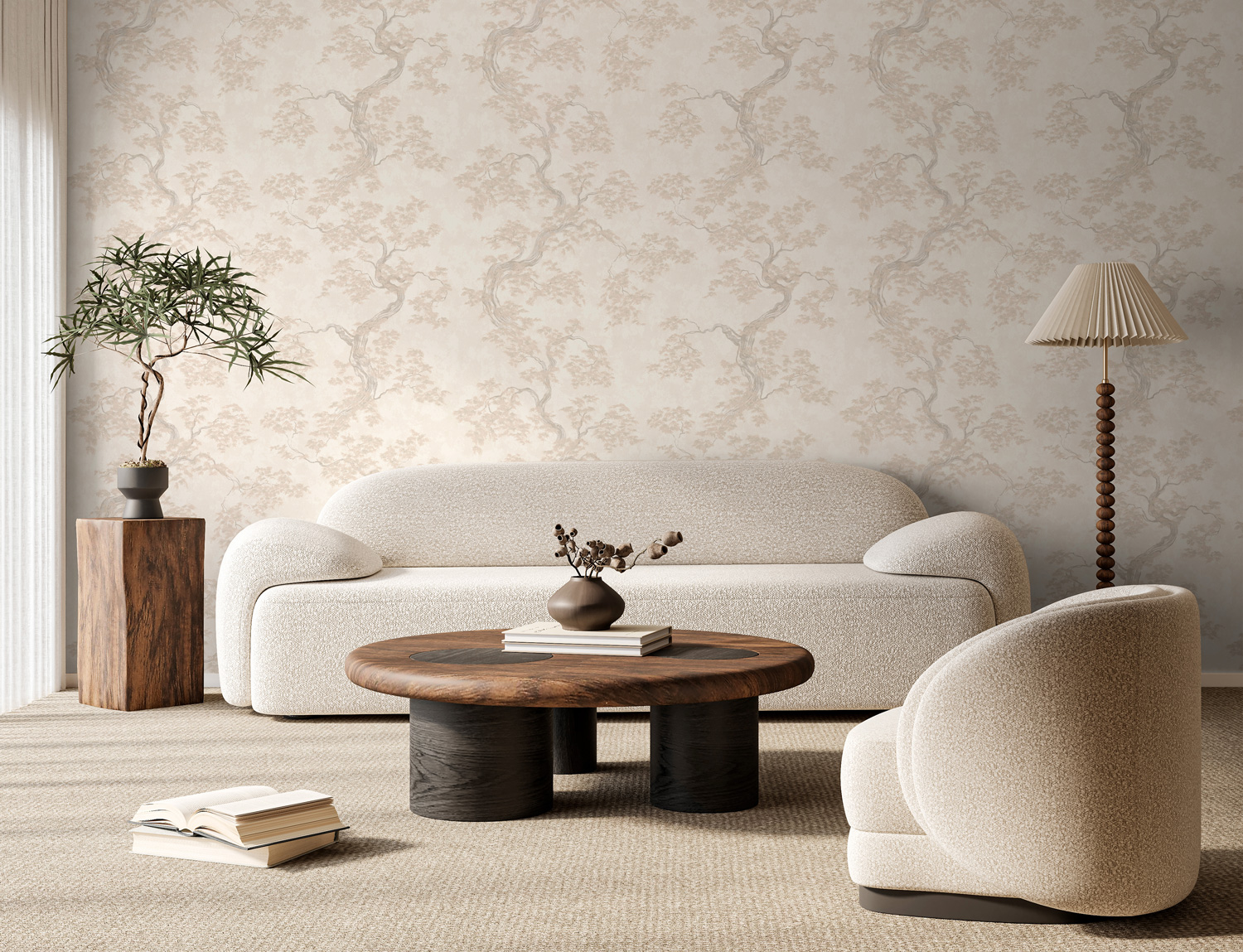 Обои Обои WallSecret Comfort 9156-22 BONSAI/БОНСАЙ